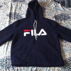 FILA Sherpa hoodie